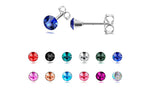 Pack of 12 Pairs Birthstone Earrings - Super Deal